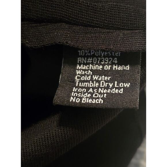 Misook Tank Top Womens XL Black Sleeveless Knit Shell Pullover Plus Size Career - Picture 3 of 4